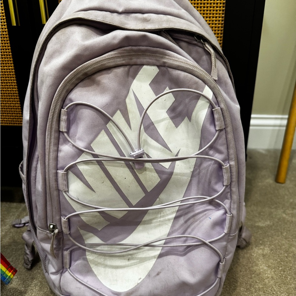 Nike Lavender Backpack with Logo